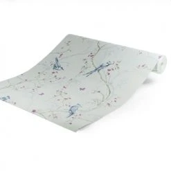 Superfresco Easy Papiers Peints Papier Peint Intissé Rossignol Vinyle Bleu Rose 1005x52cm -Pêle-mêle photos Soldes papier peint intisse rossignol vinyle bleu rose 1005x52cm 4