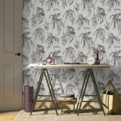 Superfresco Easy Papiers Peints Papier Peint Intissé Singe Sapajou Facétieux Gris 1005x52cm -Pêle-mêle photos Soldes papier peint intisse singe sapajou facetieux gris 1005x52cm 2