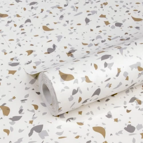 Superfresco Easy Papiers Peints Papier Peint Intissé Terrazzo Naturel Multicolore Blanc 1005x52cm 5 Superfresco Easy Papiers Peints Papier Peint Intissé Terrazzo Naturel Multicolore Blanc 1005x52cm – Image 3