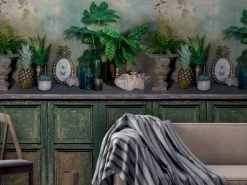 Hexoa Papiers Peints Papier Peint Intissé Trompe Oeil Deco Vintage 53x840cm