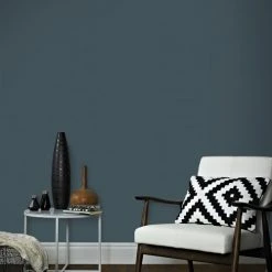 Superfresco Easy Papiers Peints Papier Peint Intissé Uni Vinyle Bleu 1005x52cm