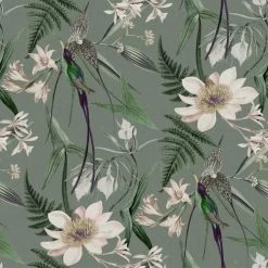 Superfresco Easy Papiers Peints Papier Peint Jardins De Paradis Gris 1005x52cm -Pêle-mêle photos Soldes papier peint jardins de paradis gris 1005x52cm 1