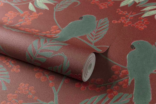 Hexoa Papiers Peints Papier Peint Jungle Et Perroquets 53x1000cm 4 Hexoa Papiers Peints Papier Peint Jungle Et Perroquets 53x1000cm – Image 2