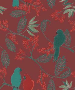 Hexoa Papiers Peints Papier Peint Jungle Et Perroquets 53x1000cm 7 Hexoa Papiers Peints Papier Peint Jungle Et Perroquets 53x1000cm -Pêle-mêle photos Soldes papier peint jungle et perroquets 53x1000cm 2