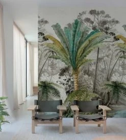 Pêle-mêle photos Soldes 25 Hexoa Papiers Peints Papier Peint L'île Au Palmier 53x840cm