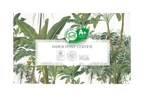 Yeda Design Papiers Peints Papier Peint Motifs Bananiers Blanc 255x260cm 6 Yeda Design Papiers Peints Papier Peint Motifs Bananiers Blanc 255x260cm – Image 4