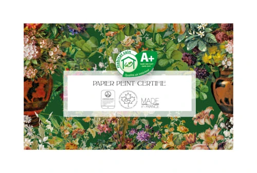 Yeda Design Papiers Peints Papier Peint Motifs Fleurs Feuillage Vert 255x260cm 6 Yeda Design Papiers Peints Papier Peint Motifs Fleurs Feuillage Vert 255x260cm – Image 4
