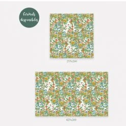 Yeda Design Papiers Peints Papier Peint Motifs Fleurs Jaune Blanc 425x260cm -Pêle-mêle photos Soldes papier peint motifs fleurs jaune blanc 425x260cm 2