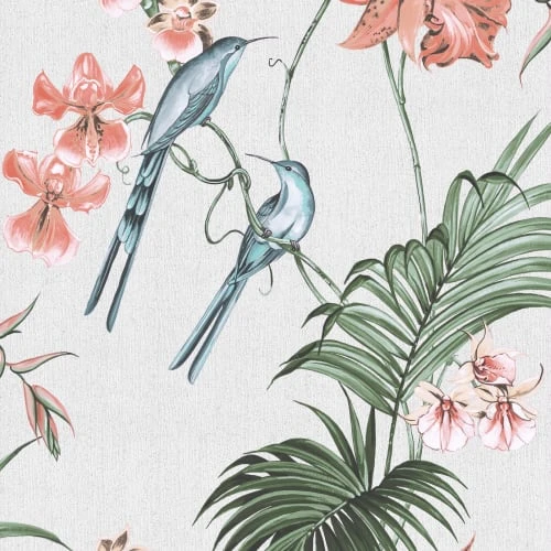 Julien MacDonald Papiers Peints Papier Peint Oiseaux Utopia Multicolore 1005x52cm 4 Julien MacDonald Papiers Peints Papier Peint Oiseaux Utopia Multicolore 1005x52cm – Image 2