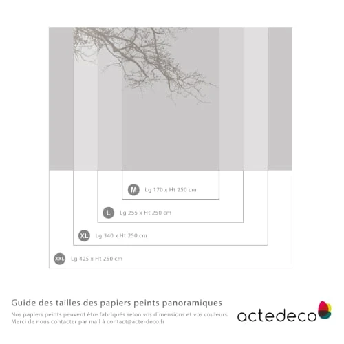 Acte Deco Papiers Peints Papier Peint Panoramique Abstract Branch - 250x255 5 Acte Deco Papiers Peints Papier Peint Panoramique Abstract Branch - 250x255 – Image 3