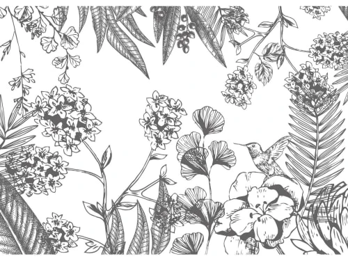 Le Grand Cirque Papiers Peints Papier Peint Panoramique Adhésif Orée Du Bois Gris Foncé 3m50x2m50 4 Le Grand Cirque Papiers Peints Papier Peint Panoramique Adhésif Orée Du Bois Gris Foncé 3m50x2m50 – Image 2