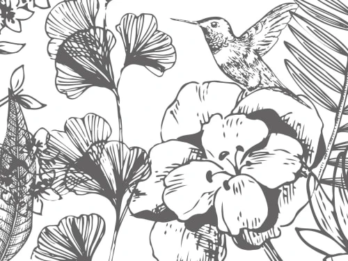 Le Grand Cirque Papiers Peints Papier Peint Panoramique Adhésif Orée Du Bois Gris Foncé 3m50x2m50 5 Le Grand Cirque Papiers Peints Papier Peint Panoramique Adhésif Orée Du Bois Gris Foncé 3m50x2m50 – Image 3