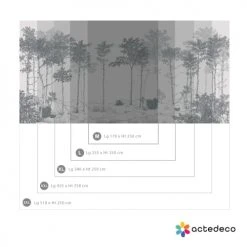 Acte Deco Papiers Peints Papier Peint Panoramique Balade Dans Les Bois - 250x340 -Pêle-mêle photos Soldes papier peint panoramique balade dans les bois 250x340 17