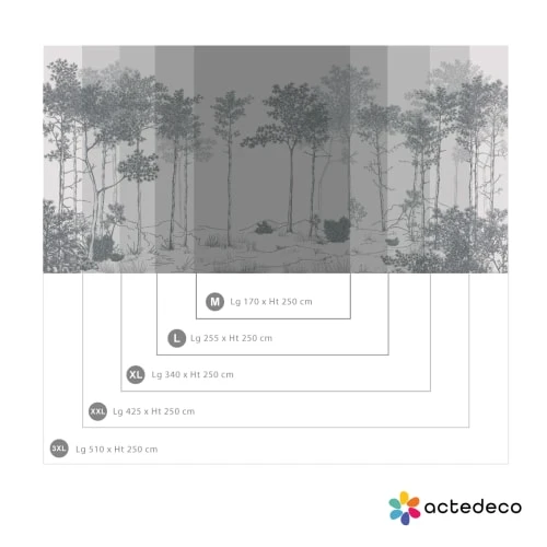 Acte Deco Papiers Peints Papier Peint Panoramique Balade Dans Les Bois - 250x510 7 Acte Deco Papiers Peints Papier Peint Panoramique Balade Dans Les Bois - 250x510 – Image 5