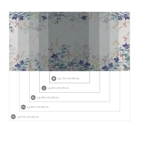 Acte Deco Papiers Peints Papier Peint Panoramique Bouquet D'été - 250x425 5 Acte Deco Papiers Peints Papier Peint Panoramique Bouquet D'été - 250x425 – Image 3