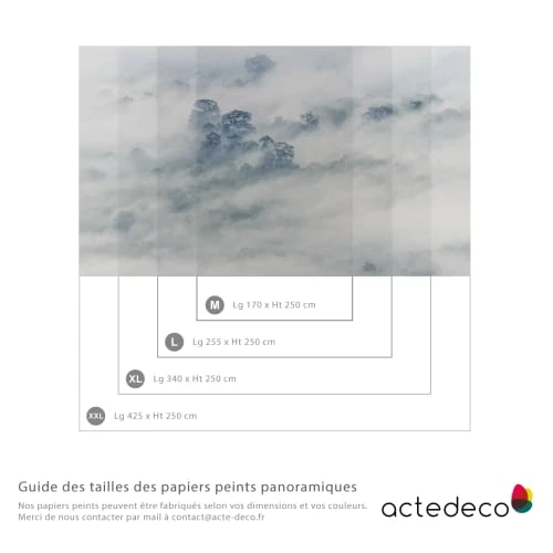 Acte Deco Papiers Peints Papier Peint Panoramique Brumes Matinales 01 - 250x340 5 Acte Deco Papiers Peints Papier Peint Panoramique Brumes Matinales 01 - 250x340 – Image 3