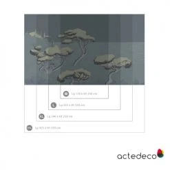 Acte Deco Papiers Peints Papier Peint Panoramique Calanques - 250x255 -Pêle-mêle photos Soldes papier peint panoramique calanques 250x255 11