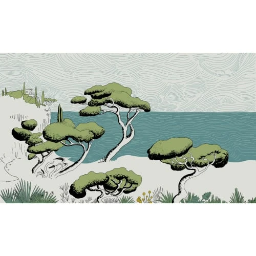 Acte Deco Papiers Peints Papier Peint Panoramique Calanques - 250x425 4 Acte Deco Papiers Peints Papier Peint Panoramique Calanques - 250x425 – Image 2