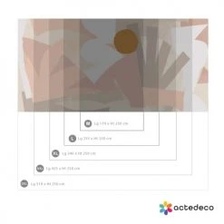 Acte Deco Papiers Peints Papier Peint Panoramique Cercle Vaillant Jour - 250x425 -Pêle-mêle photos Soldes papier peint panoramique cercle vaillant jour 250x425 5