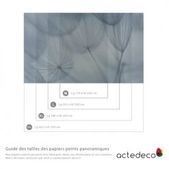 Acte Deco Papiers Peints Papier Peint Panoramique Dandelion - 250x340 -Pêle-mêle photos Soldes papier peint panoramique dandelion 250x340 3