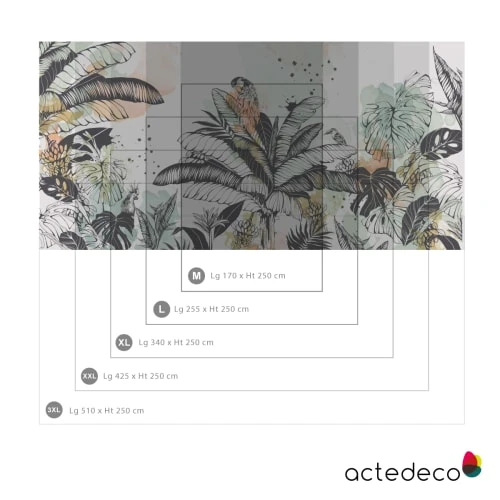 Acte Deco Papiers Peints Papier Peint Panoramique Dans La Jungle - 250x170 7 Acte Deco Papiers Peints Papier Peint Panoramique Dans La Jungle - 250x170 – Image 5