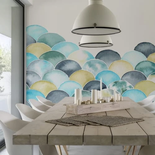 Acte Deco Papiers Peints Papier Peint Panoramique écailles Légères - 250x340 4 Acte Deco Papiers Peints Papier Peint Panoramique écailles Légères - 250x340 – Image 2