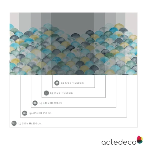 Acte Deco Papiers Peints Papier Peint Panoramique écailles Légères - 250x340 7 Acte Deco Papiers Peints Papier Peint Panoramique écailles Légères - 250x340 – Image 5