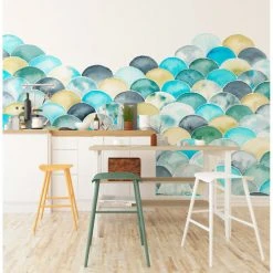 Acte Deco Papiers Peints Papier Peint Panoramique écailles Légères - 250x340 13 Acte Deco Papiers Peints Papier Peint Panoramique écailles Légères - 250x340 -Pêle-mêle photos Soldes papier peint panoramique ecailles legeres 250x340 6