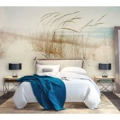 Lé Papiers De Ninon Papiers Peints Papier Peint Panoramique En Papier Beige Clair 384x300 -Pêle-mêle photos Soldes papier peint panoramique en papier beige clair 384x300 4