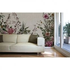 Lé Papiers De Ninon Papiers Peints Papier Peint Panoramique En Papier Beige Foncé 336x270