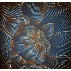 Lé Papiers De Ninon Papiers Peints Papier Peint Panoramique En Papier Bleu Nuit 288x270 -Pêle-mêle photos Soldes papier peint panoramique en papier bleu nuit 288x270 10