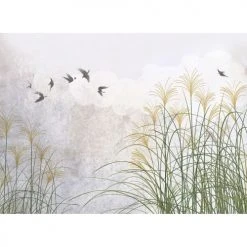 Lé Papiers De Ninon Papiers Peints Papier Peint Panoramique En Papier Gris 384x280 -Pêle-mêle photos Soldes papier peint panoramique en papier gris 384x280 5