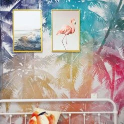 Lé Papiers De Ninon Papiers Peints Papier Peint Panoramique En Papier Multicolore 240x270 -Pêle-mêle photos Soldes papier peint panoramique en papier multicolore 240x270 4