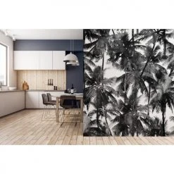 Lé Papiers De Ninon Papiers Peints Papier Peint Panoramique En Papier Noir 240x270