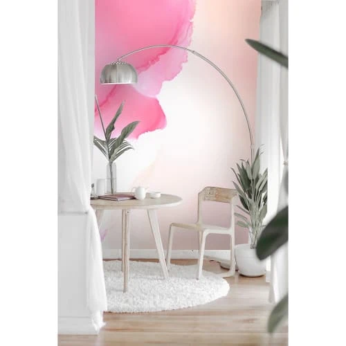 Lé Papiers De Ninon Papiers Peints Papier Peint Panoramique En Papier Rose Pâle 192x290 3 Lé Papiers De Ninon Papiers Peints Papier Peint Panoramique En Papier Rose Pâle 192x290