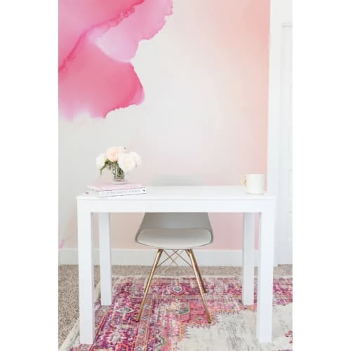 Lé Papiers De Ninon Papiers Peints Papier Peint Panoramique En Papier Rose Pâle 192x290 4 Lé Papiers De Ninon Papiers Peints Papier Peint Panoramique En Papier Rose Pâle 192x290 – Image 2