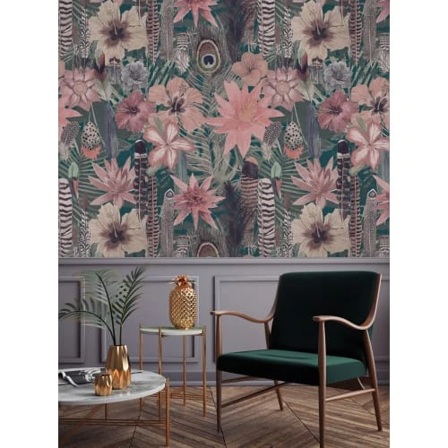 Lé Papiers De Ninon Papiers Peints Papier Peint Panoramique En Papier Vieux Rose 288x270 6 Lé Papiers De Ninon Papiers Peints Papier Peint Panoramique En Papier Vieux Rose 288x270 – Image 4