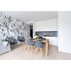 Acte Deco Papiers Peints Papier Peint Panoramique Fleur Graphique - 250x170 -Pêle-mêle photos Soldes papier peint panoramique fleur graphique 250x170 2