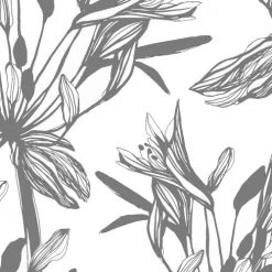 Acte Deco Papiers Peints Papier Peint Panoramique Fleur Graphique - 250x425 -Pêle-mêle photos Soldes papier peint panoramique fleur graphique 250x425 5