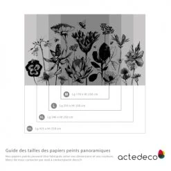 Acte Deco Papiers Peints Papier Peint Panoramique Fleurs Des Champs - 250x255 -Pêle-mêle photos Soldes papier peint panoramique fleurs des champs 250x255 4