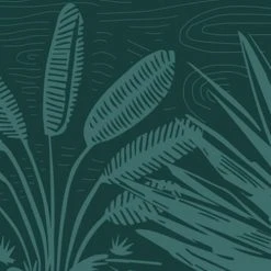 Acte Deco Papiers Peints Papier Peint Panoramique Forêt Des Tropiques - 250x255 -Pêle-mêle photos Soldes papier peint panoramique foret des tropiques 250x255 4