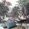 Art For The Home Papiers Peints Papier Peint Panoramique Forêt Tropicale Multicolore 280x300cm -Pêle-mêle photos Soldes papier peint panoramique foret tropicale multicolore 280x300cm