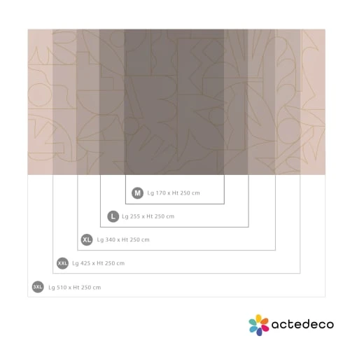 Acte Deco Papiers Peints Papier Peint Panoramique Fragments - 250x510 6 Acte Deco Papiers Peints Papier Peint Panoramique Fragments - 250x510 – Image 4