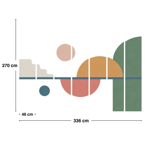 99Déco Papiers Peints Papier Peint Panoramique Graphique Arches 336x270cm 5 99Déco Papiers Peints Papier Peint Panoramique Graphique Arches 336x270cm – Image 3