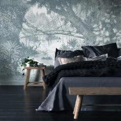 Ciment Factory Papiers Peints Papier Peint Panoramique Gravure Jungle 390x270cm -Pêle-mêle photos Soldes papier peint panoramique gravure jungle 390x270cm 5