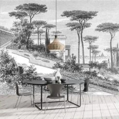 Ciment Factory Papiers Peints Papier Peint Panoramique Gravure Rome 390x270cm