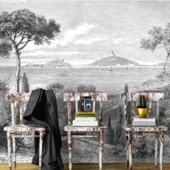 Ciment Factory Papiers Peints Papier Peint Panoramique Gravure Sicile 270x390cm 9 Ciment Factory Papiers Peints Papier Peint Panoramique Gravure Sicile 270x390cm -Pêle-mêle photos Soldes papier peint panoramique gravure sicile 270x390cm 2