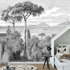 Ciment Factory Papiers Peints Papier Peint Panoramique Gravure Sicile 270x390cm 10 Ciment Factory Papiers Peints Papier Peint Panoramique Gravure Sicile 270x390cm -Pêle-mêle photos Soldes papier peint panoramique gravure sicile 270x390cm 3