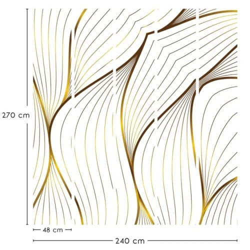 99Déco Papiers Peints Papier Peint Panoramique Intissé 240x270cm 6 99Déco Papiers Peints Papier Peint Panoramique Intissé 240x270cm – Image 4