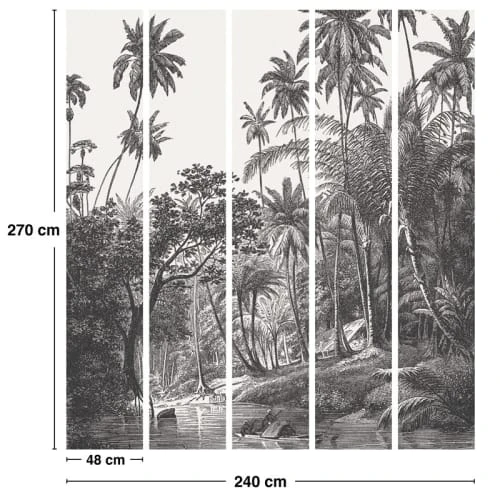 99Déco Papiers Peints Papier Peint Panoramique Intissé 240x270cm 5 99Déco Papiers Peints Papier Peint Panoramique Intissé 240x270cm – Image 3